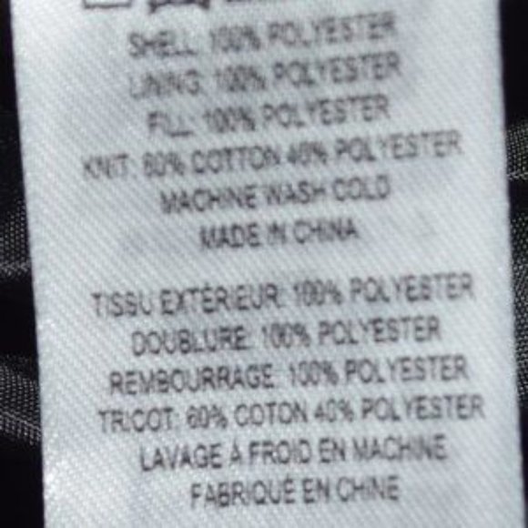 NEW French Connection Puffer Coat Jacket with Hood in Navy Blue - XS - Picture 13 of 14